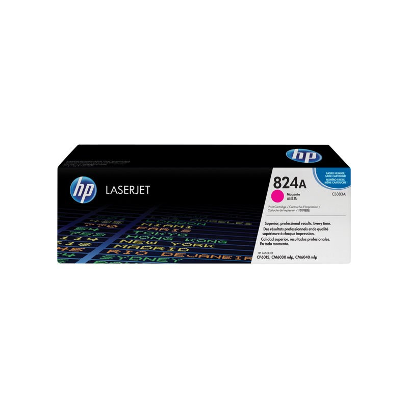 HP CB383A 824A Laserkasetti magenta 21k