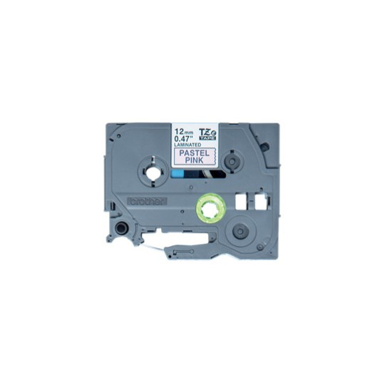 P-touch Tarranauha TZe-MQE31 musta/vaaleanpunainen