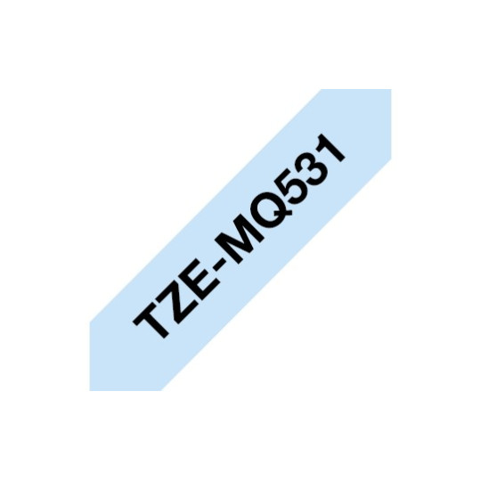 P-touch Tarranauha TZe-MQ531 musta/sininen