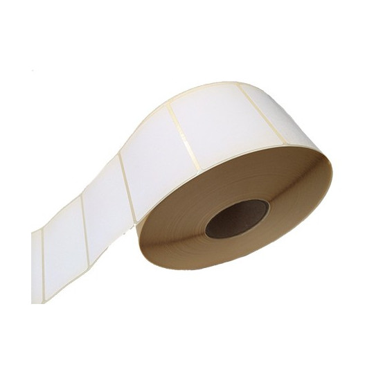 Vaakaetiketti Bizerba Neutral 58x43mm, 2000 etikettiä/rulla