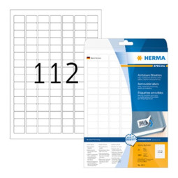 Irtoava tarra 25,4x16,9mm /2800kpl Herma 4211 Movables