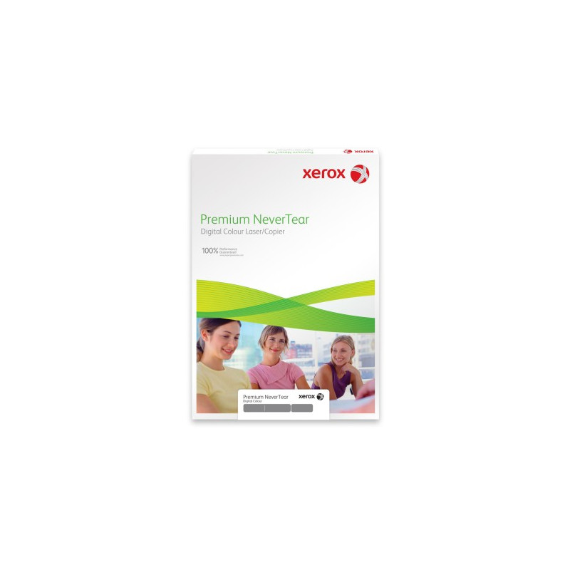 Xerox NeverTear A3 145mic Valkoinen /100kpl - kalvopaperi kestäville tulosteille
