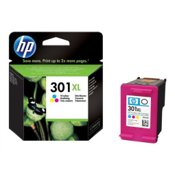 HP 301XL ch564ee 3-värimustepatruuna