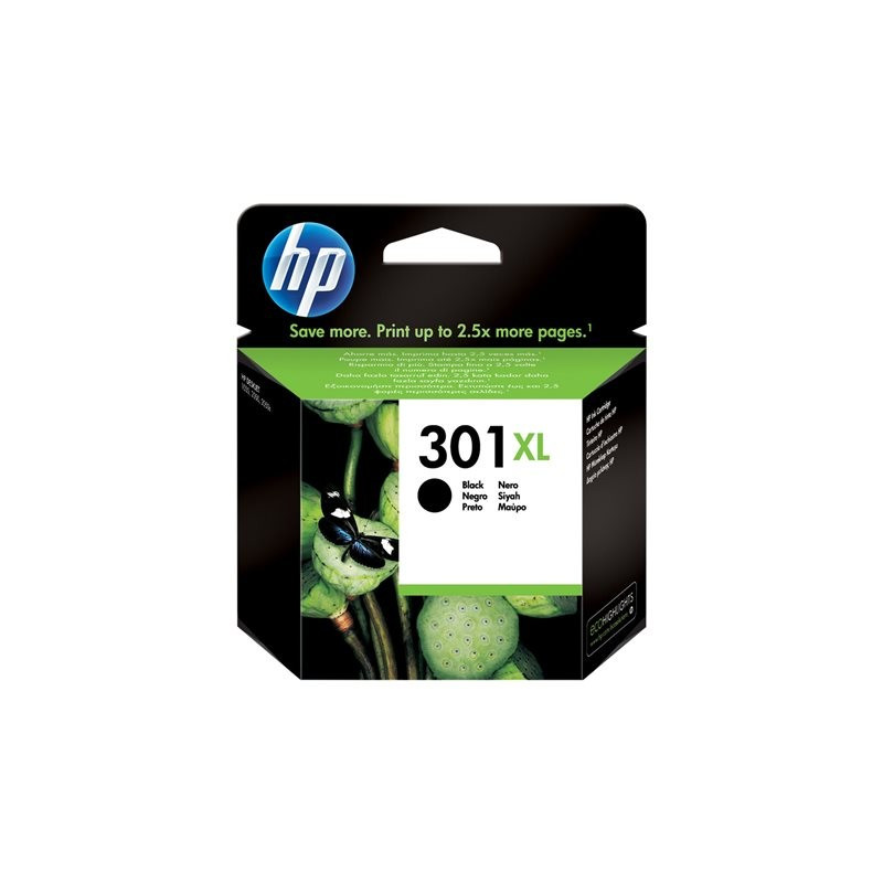 HP 301XL ch563ee Mustepatruuna black