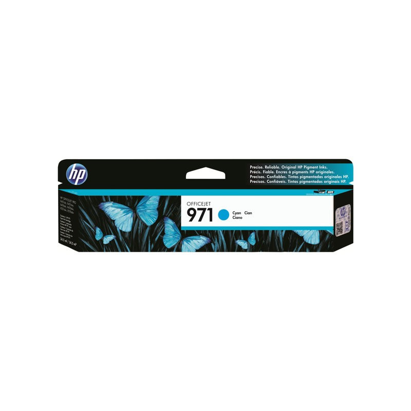 hp 971 väripatruuna cyan 2,5k