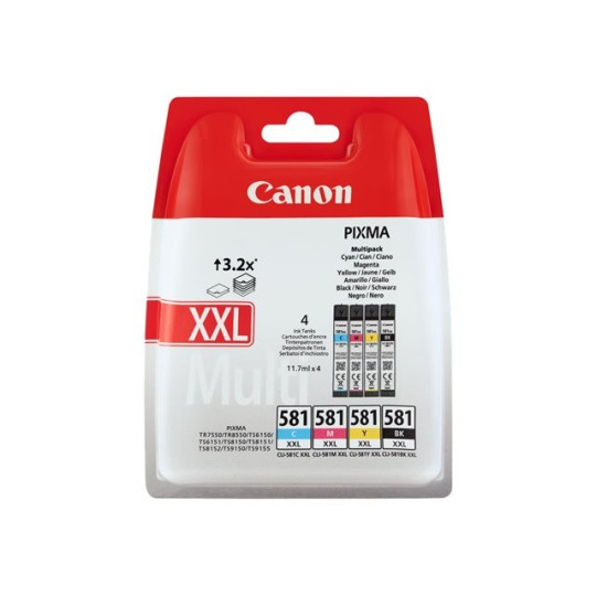 Canon CLI-581 BK/C/M/Y Photo Multipack