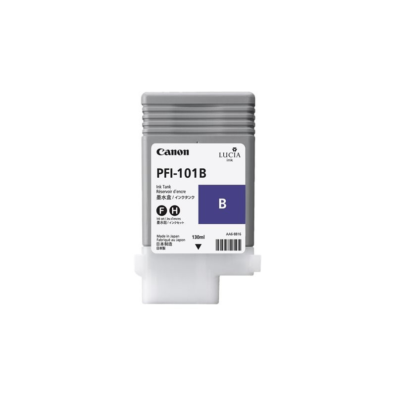 Canon PFI-101 Blue 130ml (pigment) mustepatruuna