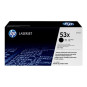 HP Q7553X 53X Laserkasetti musta 7k