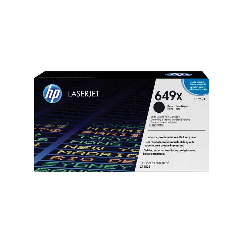 HP  649X CE260X Laserkasetti black 17k