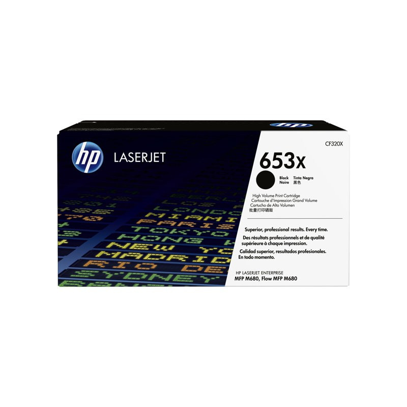 HP 653X CF320X Laserkasetti black 21k
