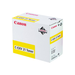 canon c-exv21 toner yellow 0455b002 14k