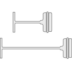 Nylonkiinnike 65mm, 5000kpl/ltk