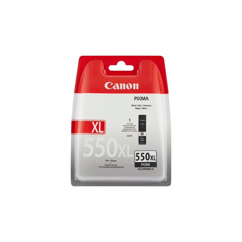 Canon PGI-550PGBK XL Mustepatruuna musta