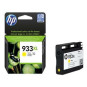 HP 933XL Mustepatruuna Yellow