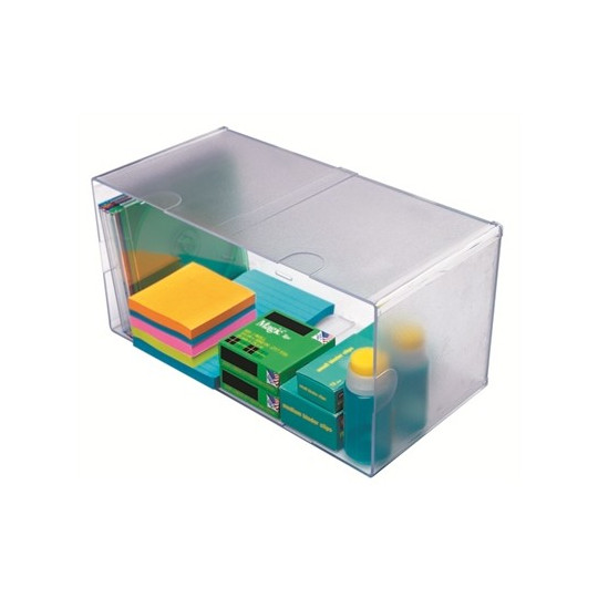 Säilytyskuutio perusosa leveä Deflecto
