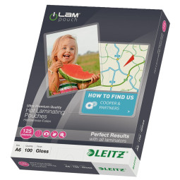 Lamitasku A6 125mic Leitz UDT /100kpl (pkt)