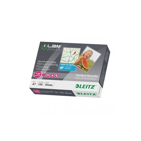 Laminointitasku A7 125mic Leitz UDT /100kpl (pkt)