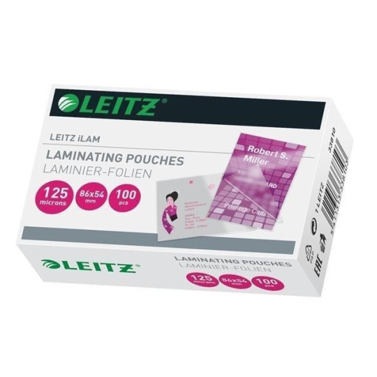 Laminointitasku 54x86 Leitz 125mic /100kpl (pkt)