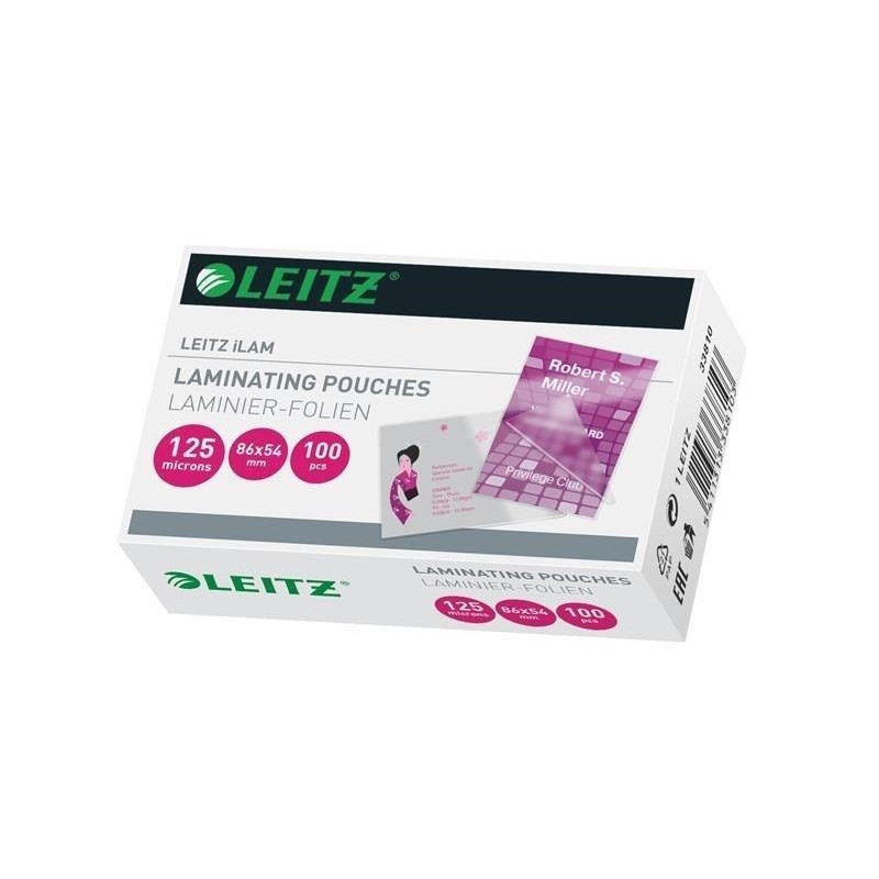 Laminointitasku 54x86 Leitz 125mic /100kpl (pkt)
