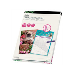 Laminointitasku A4 125mic MATTA Leitz UDT /100kpl (ltk)