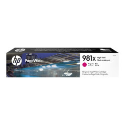 HP 981X HY 10K Magenta Mustepatruuna