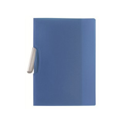 Puristuskansio ClearClip Q-Connect Sininen