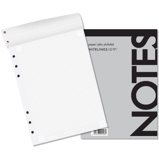Notes-muistilehtiö A5 6-reikäinen