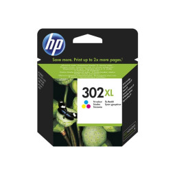 HP No 302XL Mustepatruuna 3-väri