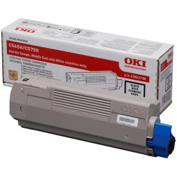 OKI C5650/C5750 Magenta Värikasetti 2K