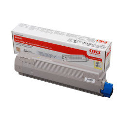 OKI MC860 Yellow Värikasetti 10K