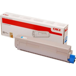 OKI MC873 Cyan 10K Värikasetti
