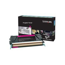 LEXMARK Cyan High Yield Corporate Toner Cartridge C748de / C748dte / C748e