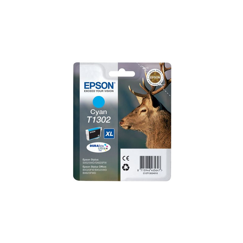 epson t1302 stylus bx320 cyan hc