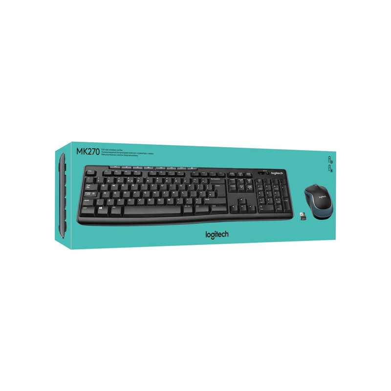 Logitech MK270 Näppäimistö / hiiri wireless