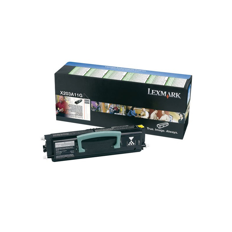 Lexmark X203 Musta 2,5K Laserkasetti