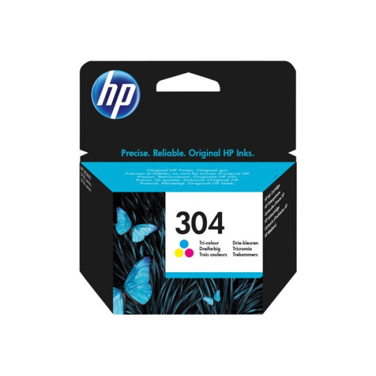 HP No 304 Mustepatruuna 3-väri