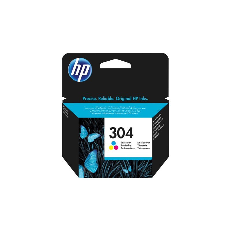 HP No 304 Mustepatruuna 3-väri