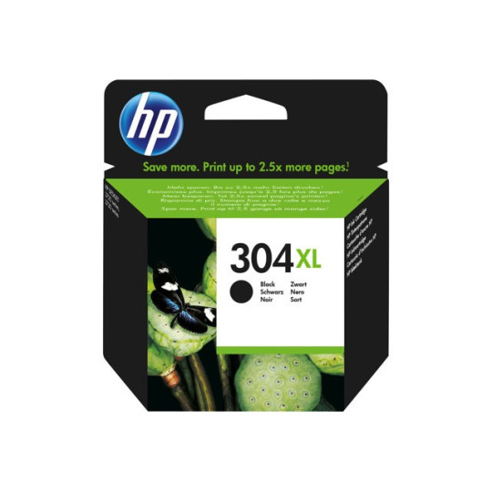 HP No 304 XL Mustepatruuna musta