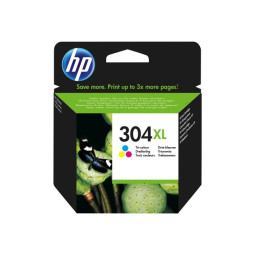 HP No 304 XL Mustepatruuna 3-väri