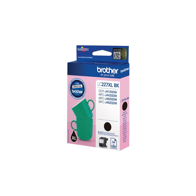 Brother LC-227XLBK Musta Mustepatruuna 1,2K