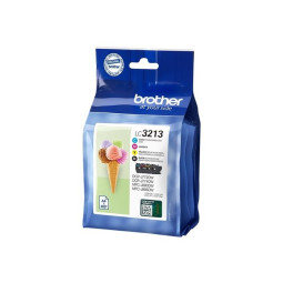Brother LC-3213VALDR Value Pack BK/C/M/Y