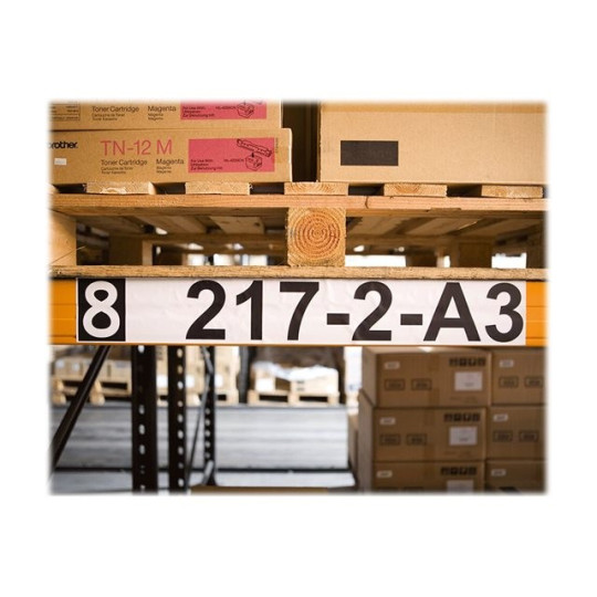 Brother DK-22243 tarra 103mm musta/valkoinen