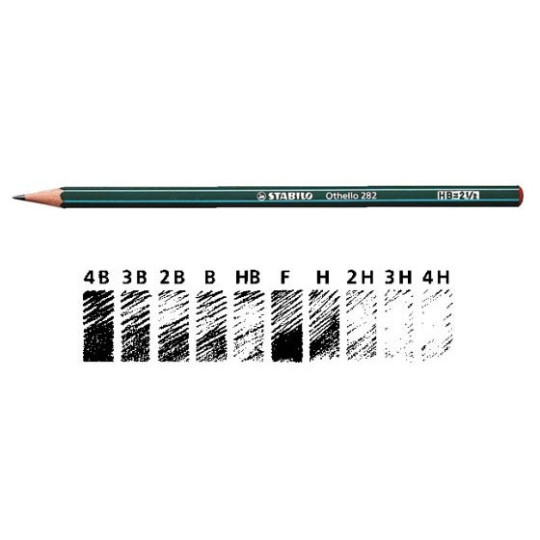 Lyijykynä Stabilo Othello 282 2H /12kpl