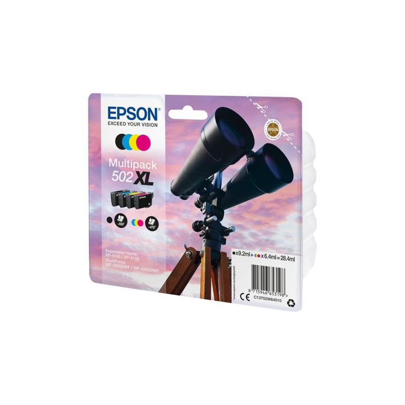 Epson T502XL Multipack BK/C/M/Y