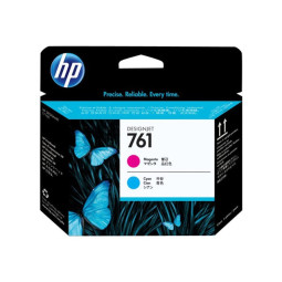 HP 761 printhead magenta and cyan