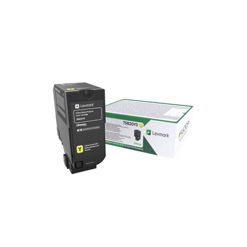Lexmark 75B20Y0 Yellow Laserkasetti 10K