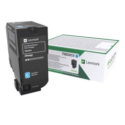 Lexmark 75B20C0 Cyan Laserkasetti 10K
