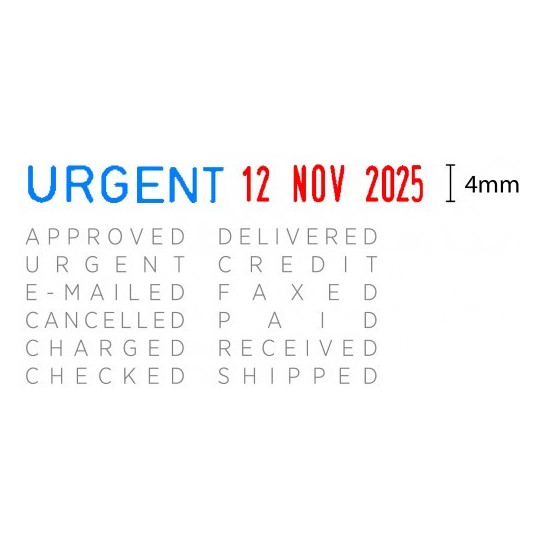 Päiväys/otsikkoleimasin Colop S120/WD