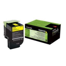 Lexmark 70C2HYE Yellow Laserkasetti 3K
