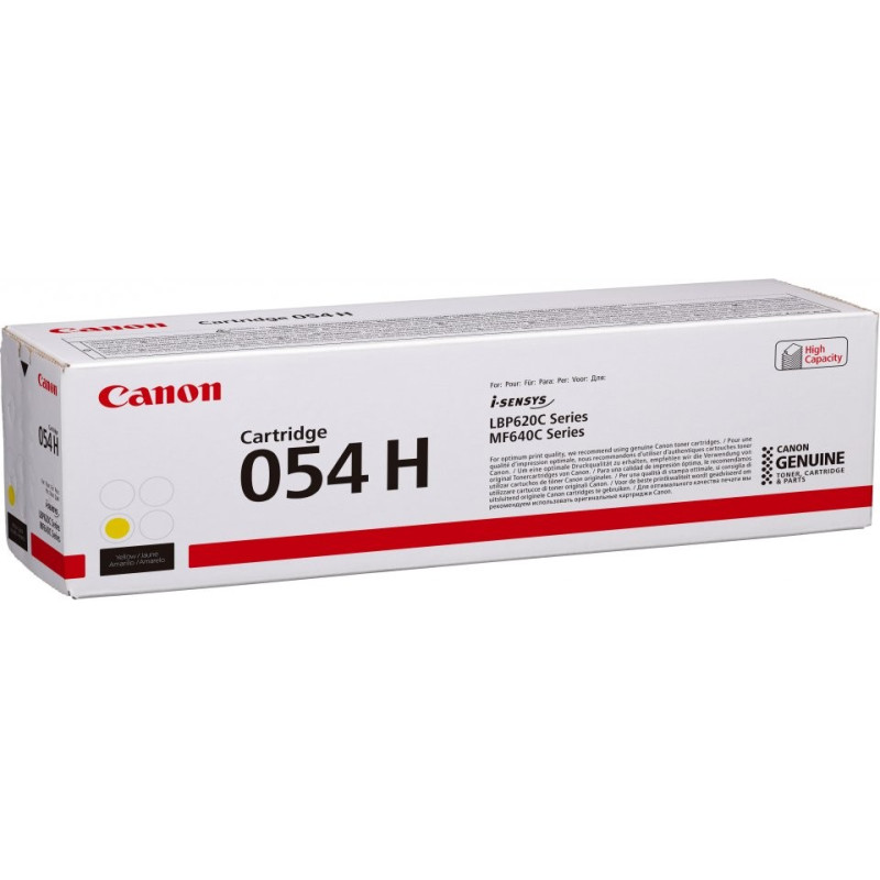 Canon 054H Yellow Laserkasetti 2,3K